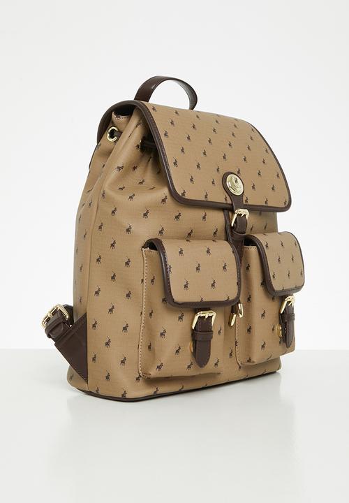 POLO - Polo panama backpack - camel