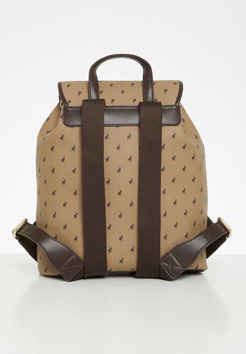 POLO - Polo panama backpack - camel