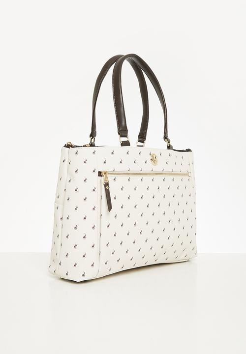 POLO - Polo panama briefcase - cream