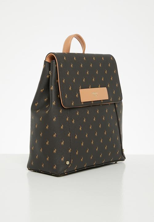 POLO - Minimalist iconic backpack - brown