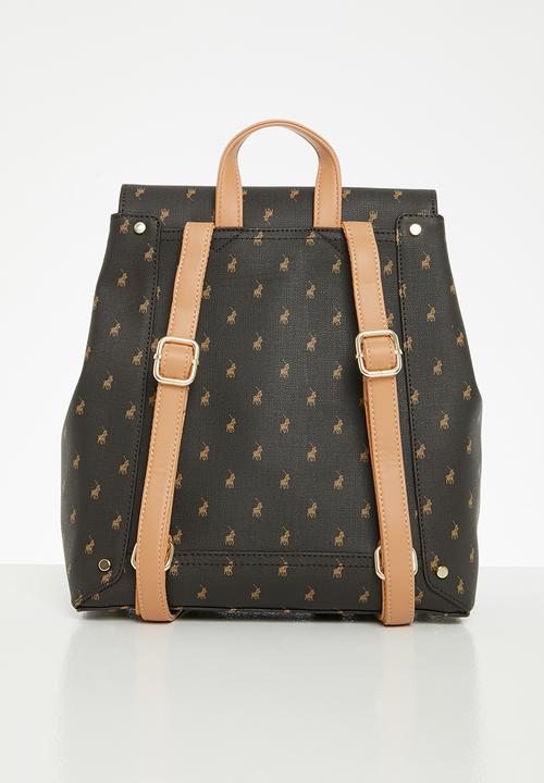POLO - Minimalist iconic backpack - brown
