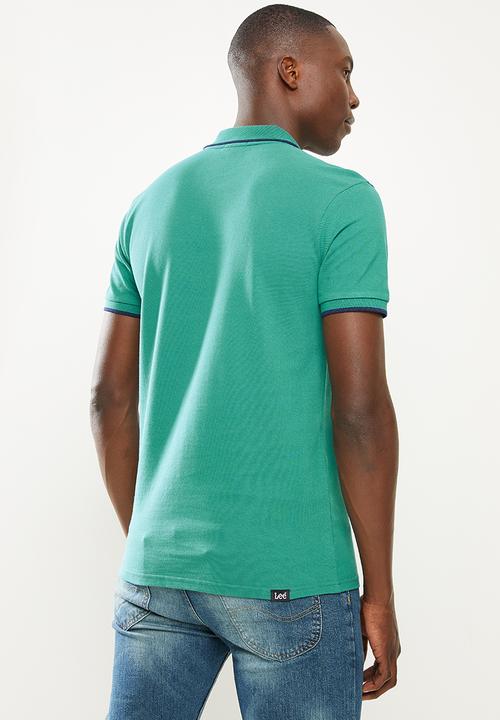 Lee  - Icon polo - ocean & navy