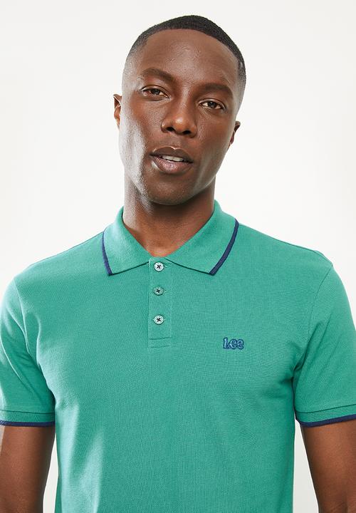 Lee  - Icon polo - ocean & navy