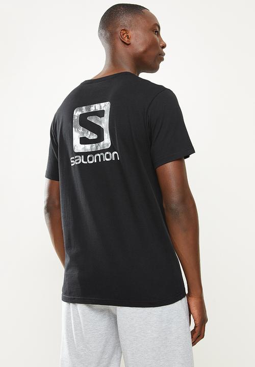 Salomon - Tied down short sleeve tee m - black