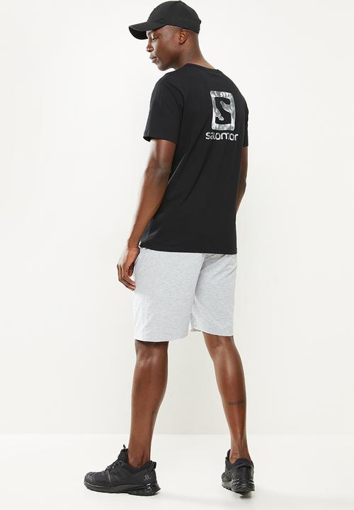 Salomon - Tied down short sleeve tee m - black