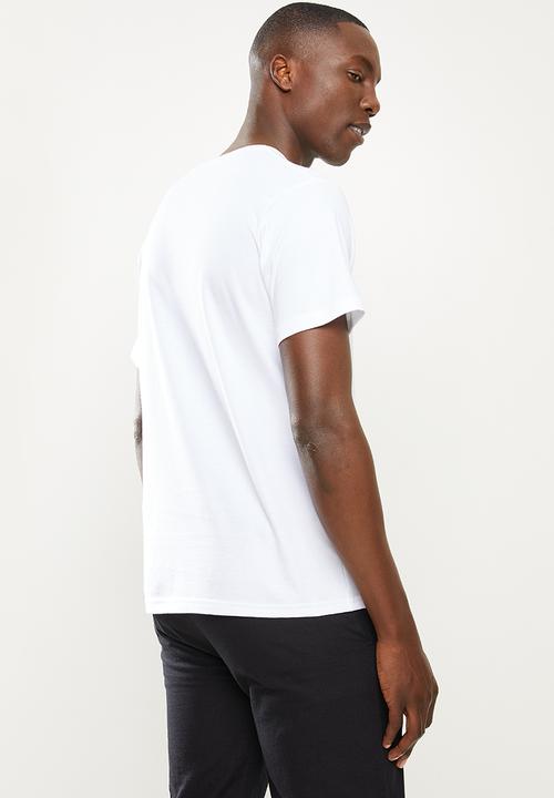 Salomon - Run for it short sleeve tee m - white