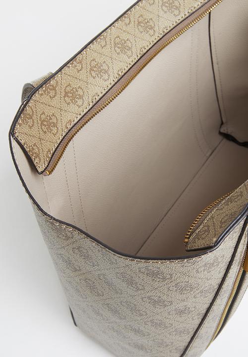 GUESS - Naya tote - latte