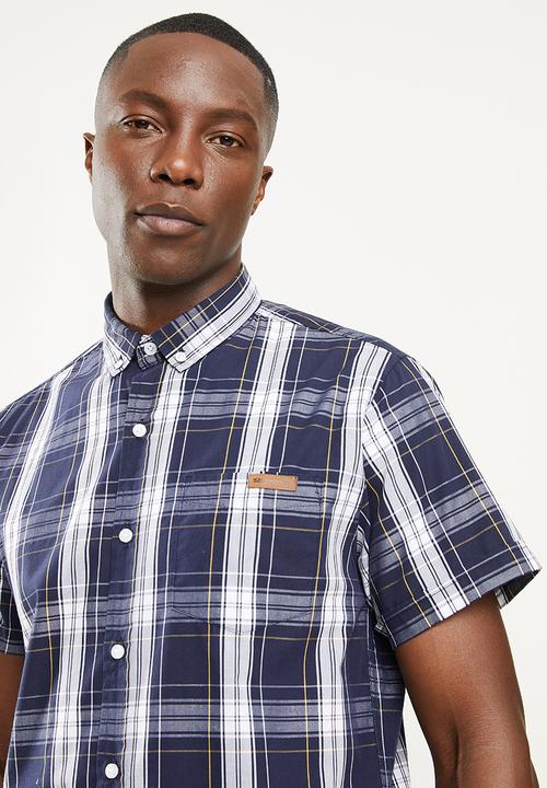 Salomon - Sunday short sleeves shirt m - mid blue