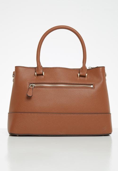 GUESS - Cordelia luxury satchel - cognac