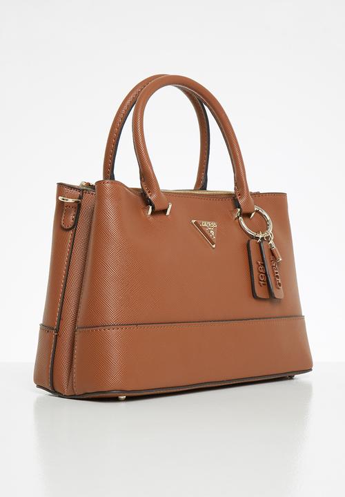 GUESS - Cordelia luxury satchel - cognac