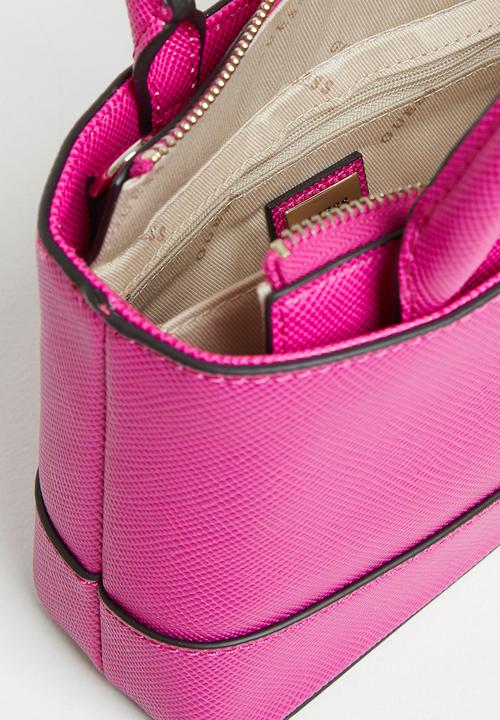 GUESS - Cordelia mini satchel - fuchsia