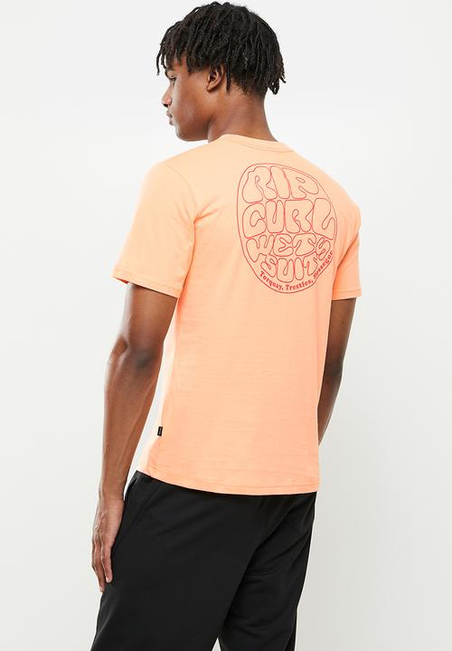 Rip Curl - Wettie essential tee - coral