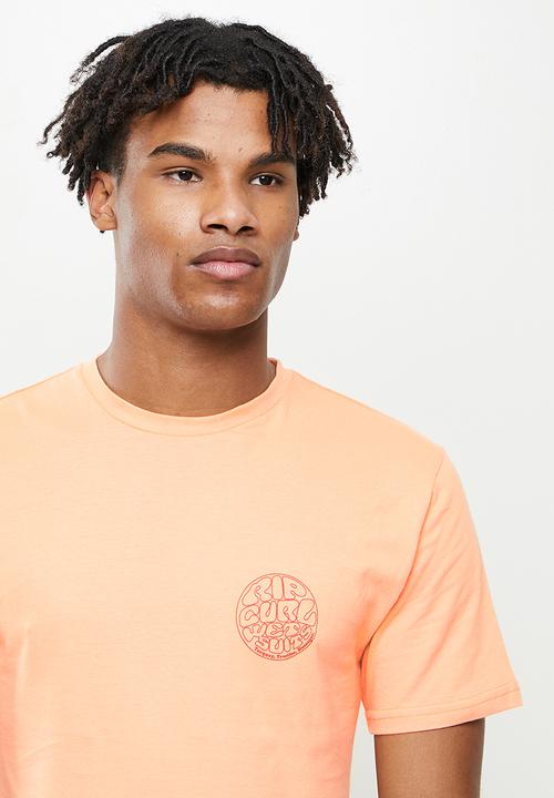 Rip Curl - Wettie essential tee - coral