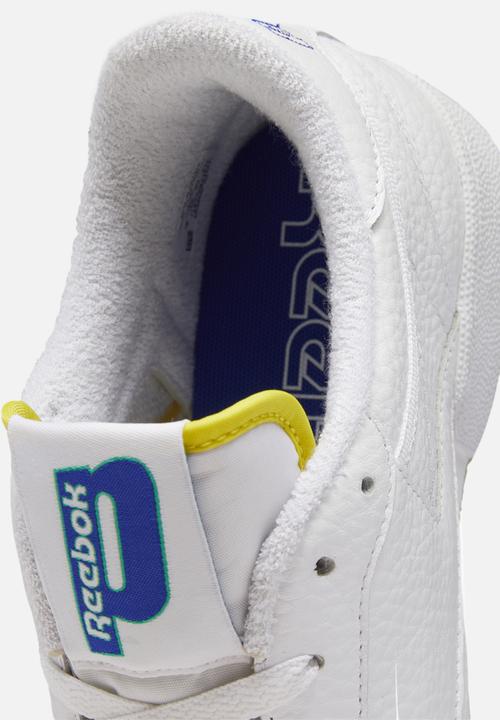 Reebok - Club C 85 X Prince  - ftwr white/stinger yellow/bright cobalt