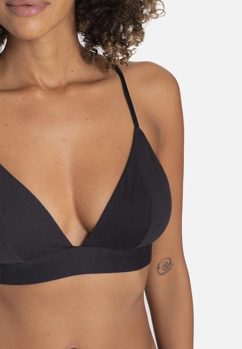 DORINA - Lila non padded wireless - black