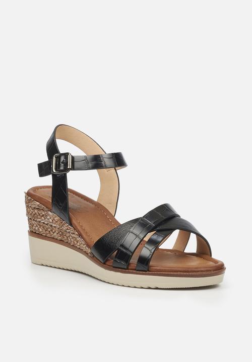 Butterfly Feet - Bellaire wedge - black