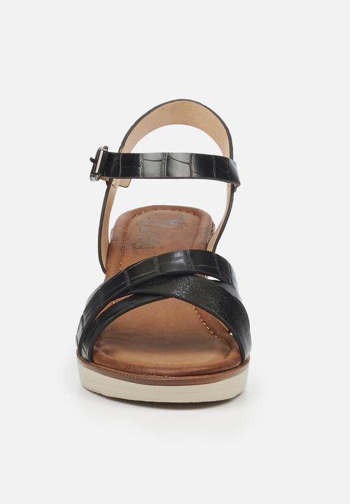 Butterfly Feet - Bellaire wedge - black
