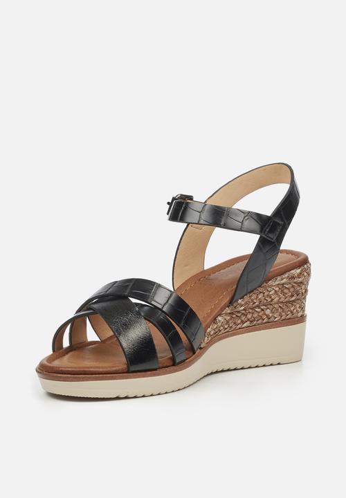 Butterfly Feet - Bellaire wedge - black