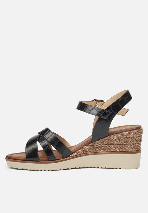 Butterfly Feet - Bellaire wedge - black