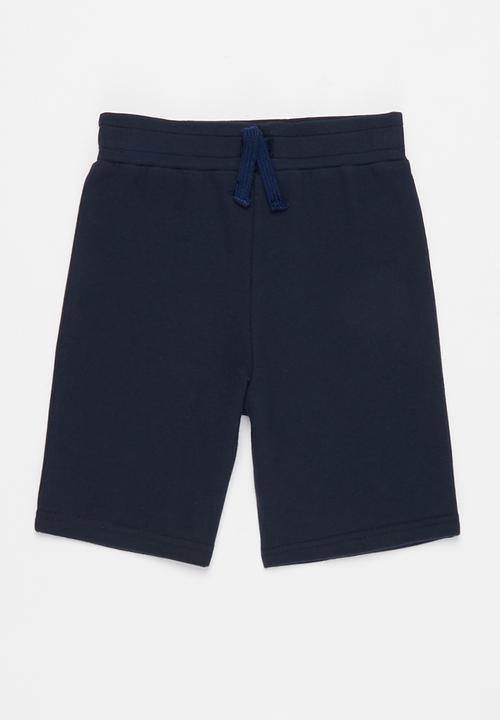 Pop Candy - Boys 2 pack shorts - navy & blue