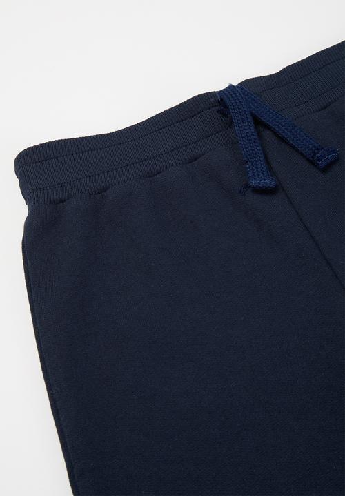 Pop Candy - Boys 2 pack shorts - navy & blue