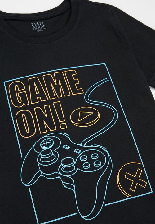 Rebel Republic - Graphic tee - black