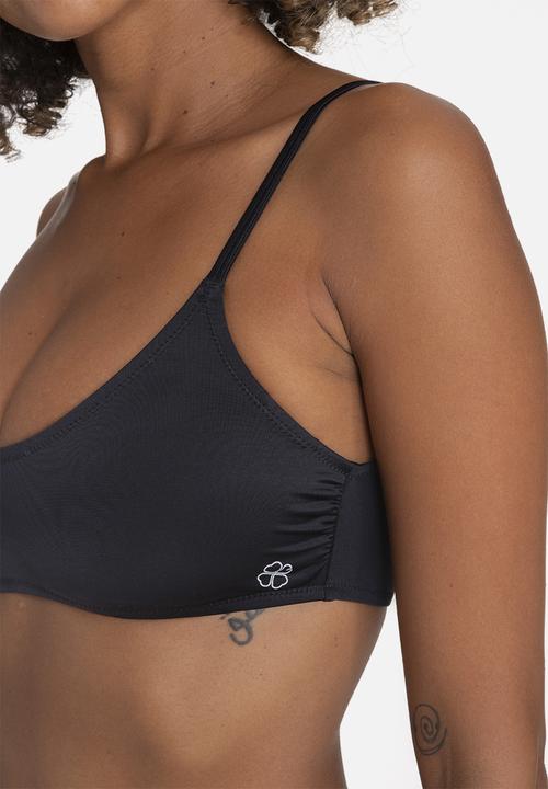 DORINA - Rhodes bikini top - black