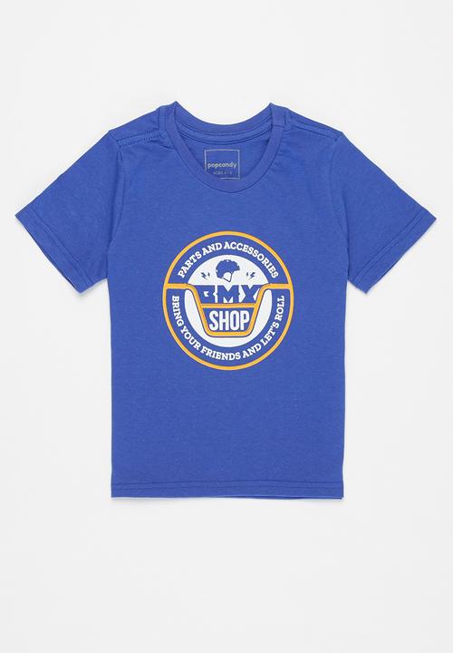 Pop Candy - 2 Pack graphic tee - blue & grey