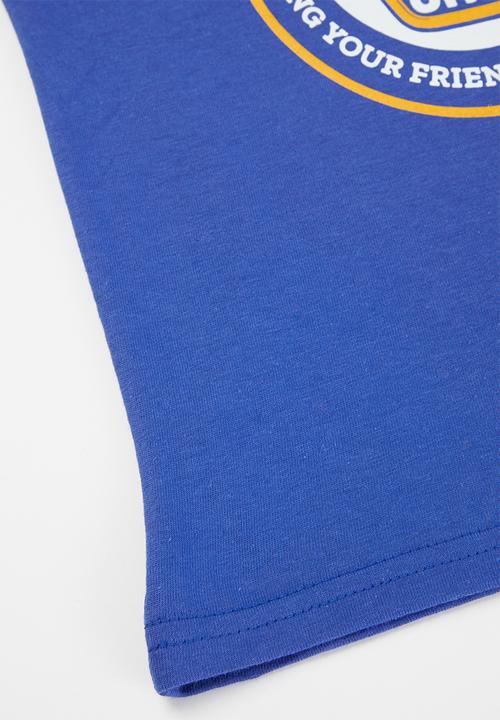 Pop Candy - 2 Pack graphic tee - blue & grey
