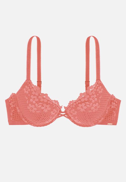 DORINA - Adore push up demi - coral