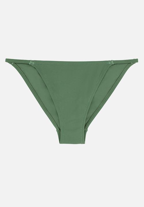 DORINA - Bilbao bikini bottom - green