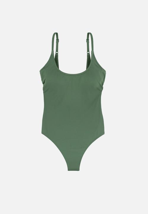 DORINA - Bilbao one piece - green