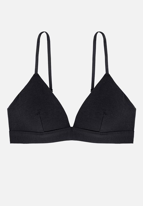 DORINA - Lila non padded wireless - black