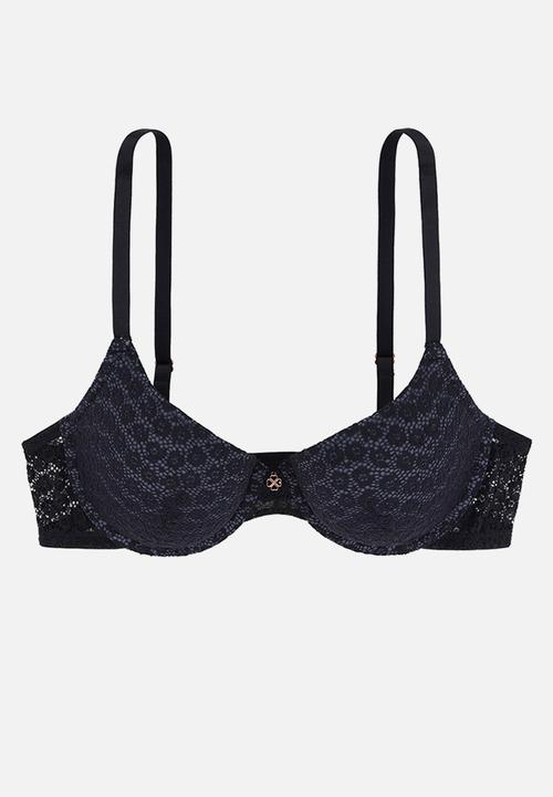 DORINA - Michelle light padded demi - black