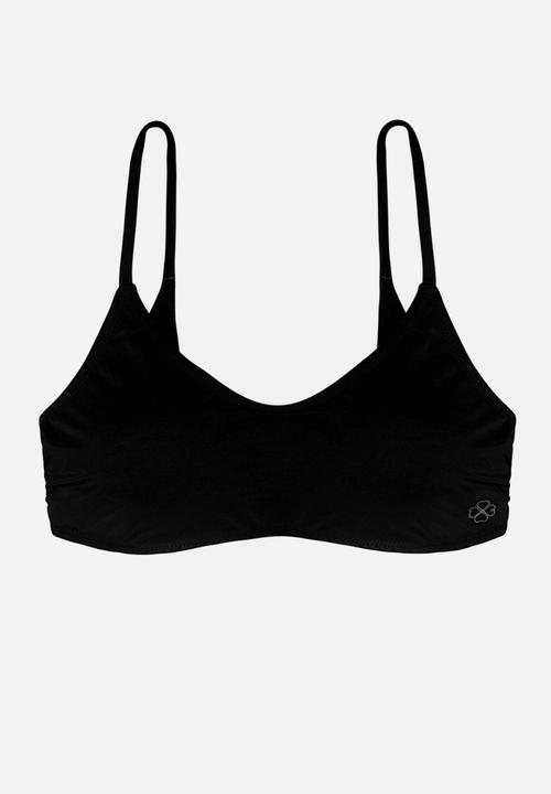 DORINA - Rhodes bikini top - black
