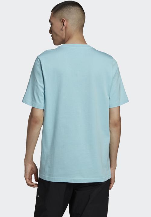 adidas Originals - Worn shoe print tee - hazy sky