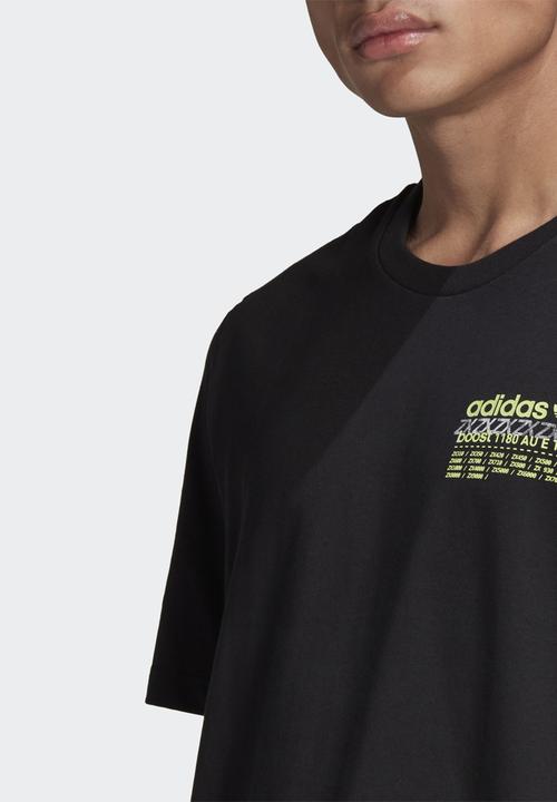 adidas Originals - Zx chest print tee zx - black 