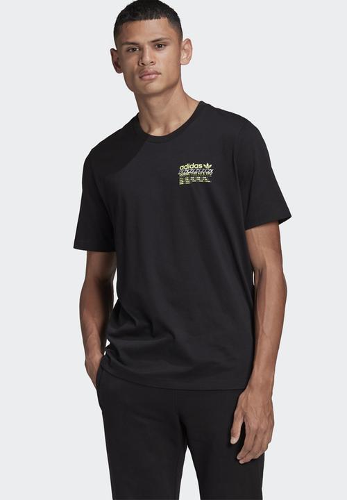 adidas Originals - Zx chest print tee zx - black 