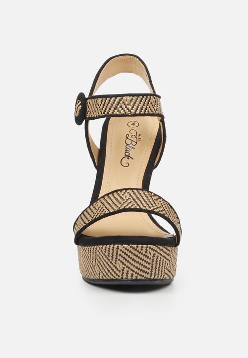 Miss Black - Cielo1 wedge - black