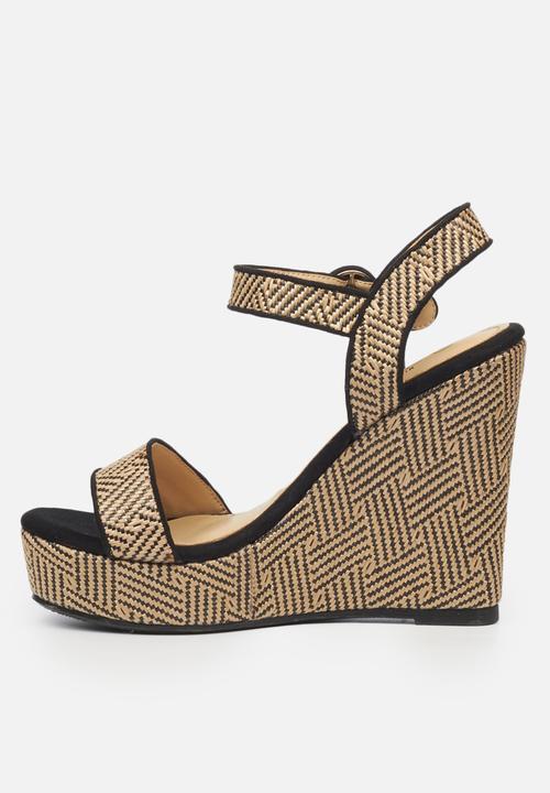Miss Black - Cielo1 wedge - black