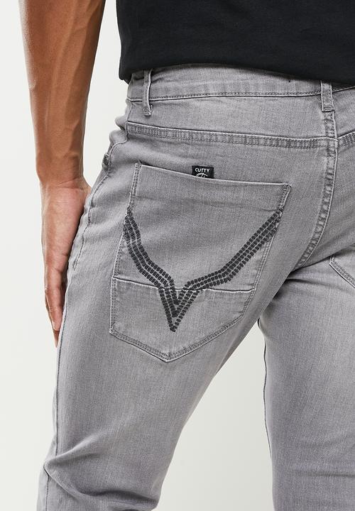 Cutty - Shooter basic ultra skinny jeans - grey
