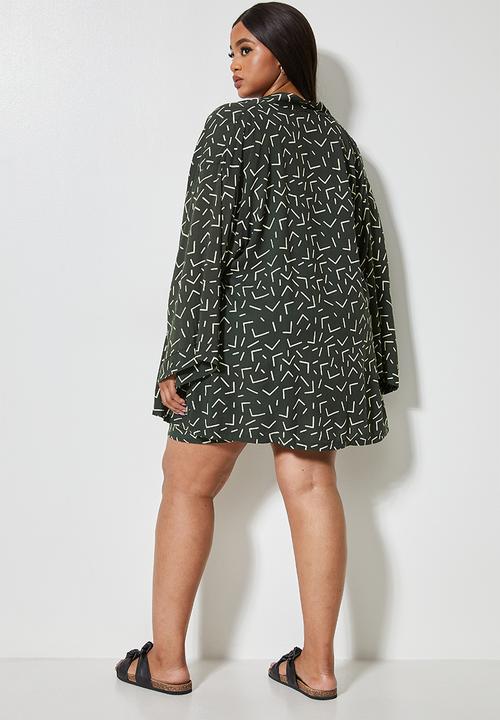 Superbalist - Short shacket - 80's deco confetti