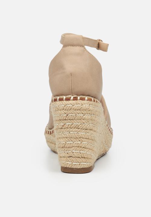 Miss Black - Letaba2 espadrille wedge - neutral