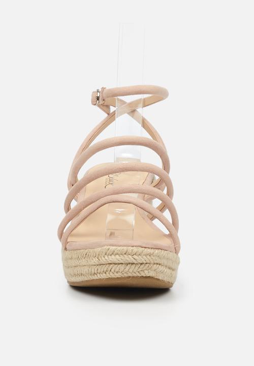Miss Black - Naples1 espadrille wedge - pink