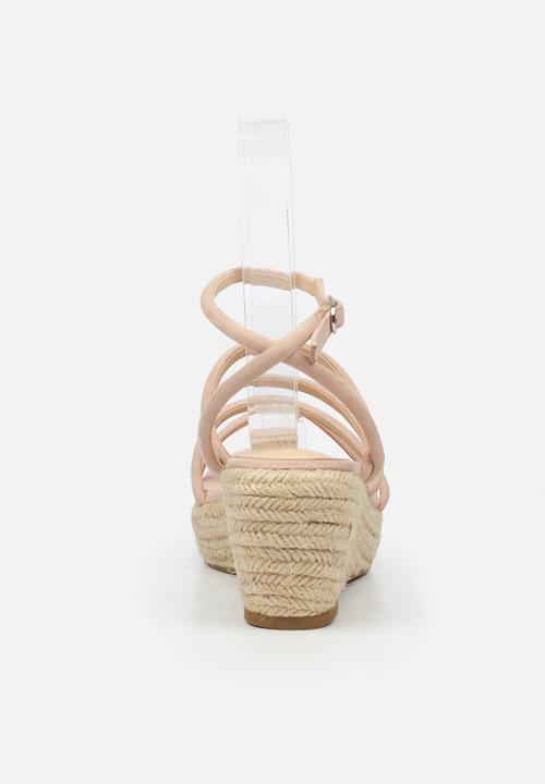 Miss Black - Naples1 espadrille wedge - pink
