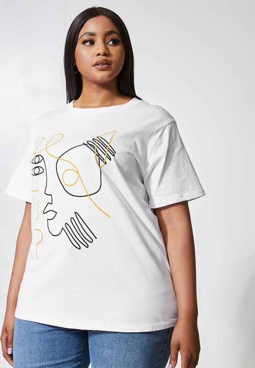 Superbalist - Graphic tee - white2