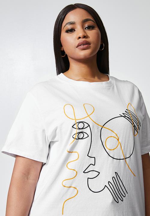 Superbalist - Graphic tee - white2