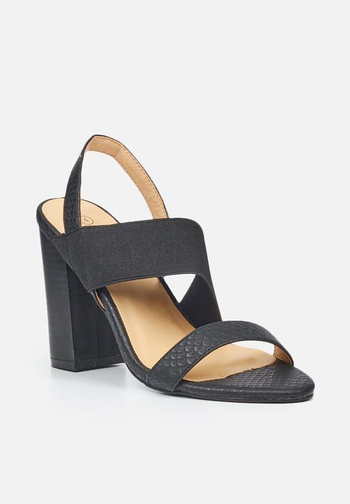 Miss Black - Rattle1 heel - black