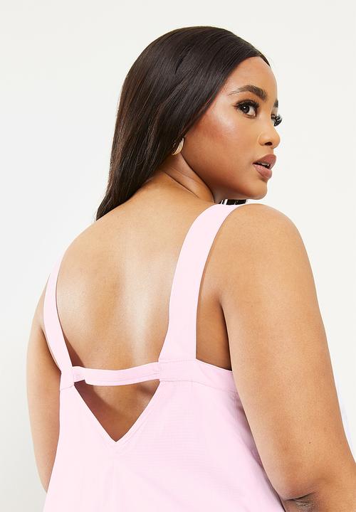 AMANDA LAIRD CHERRY - Plus palm dress - pink