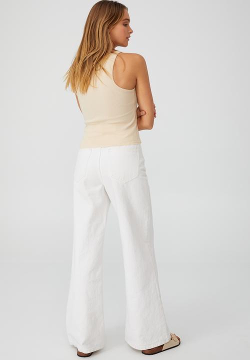 Cotton On - The turn back tank - washed camel